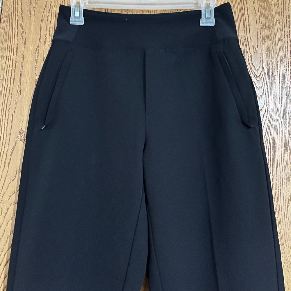 Athleta Women’s Black High Rise Athletic Outdoor Pants Sz-M - Picture 2 of 7